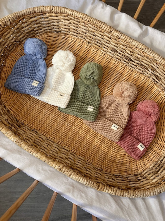 Machine Embroidered Knit Romper, Bootie & Beanie Set with Blanket