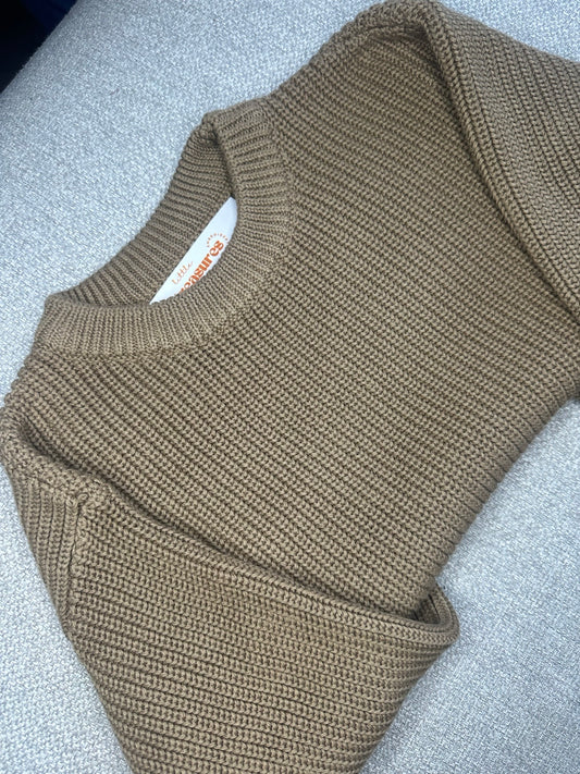 Chunky Knit Jumper - Khaki