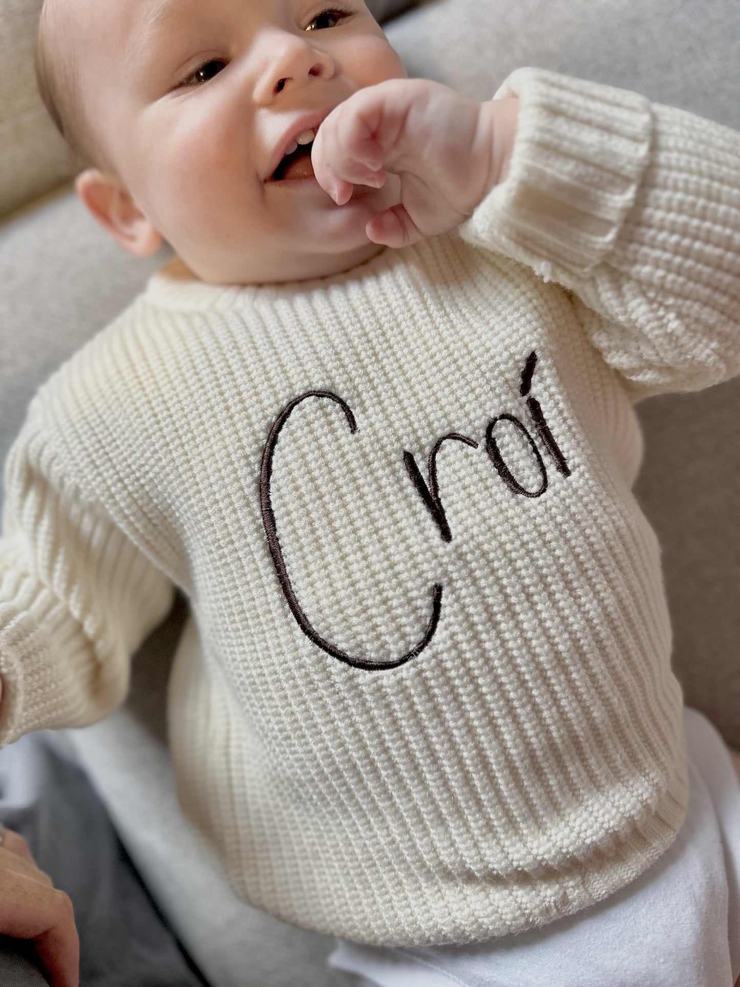 Chunky Knit Jumper - Cream