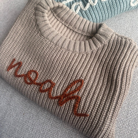 Chunky Knit Jumper Oat