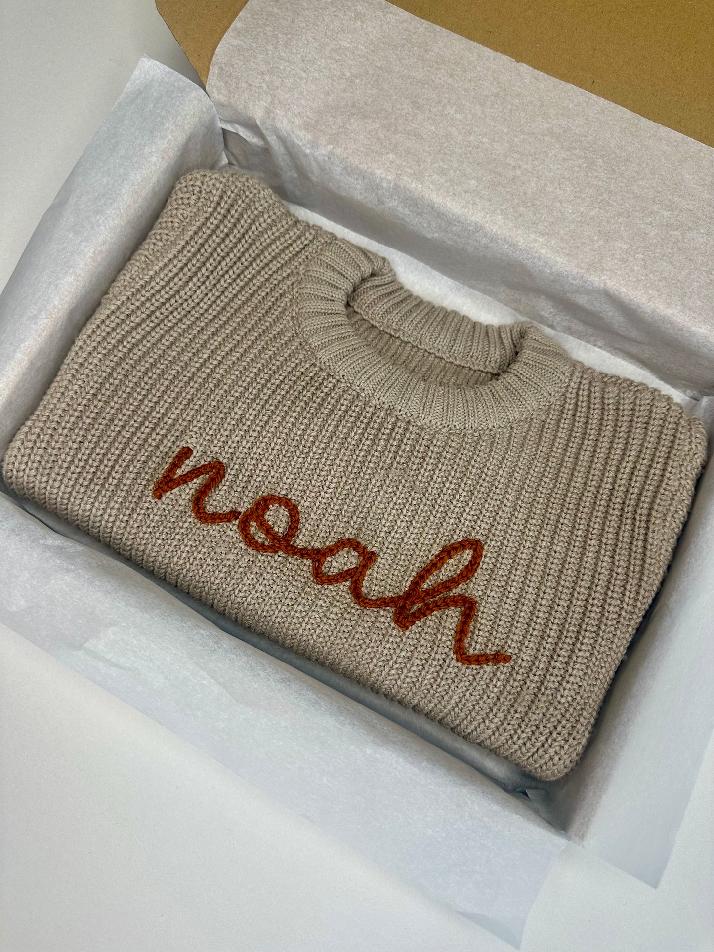 Chunky Knit Jumper Oat