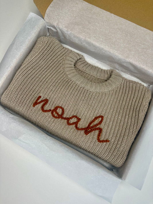 Chunky Knit Jumper Oat