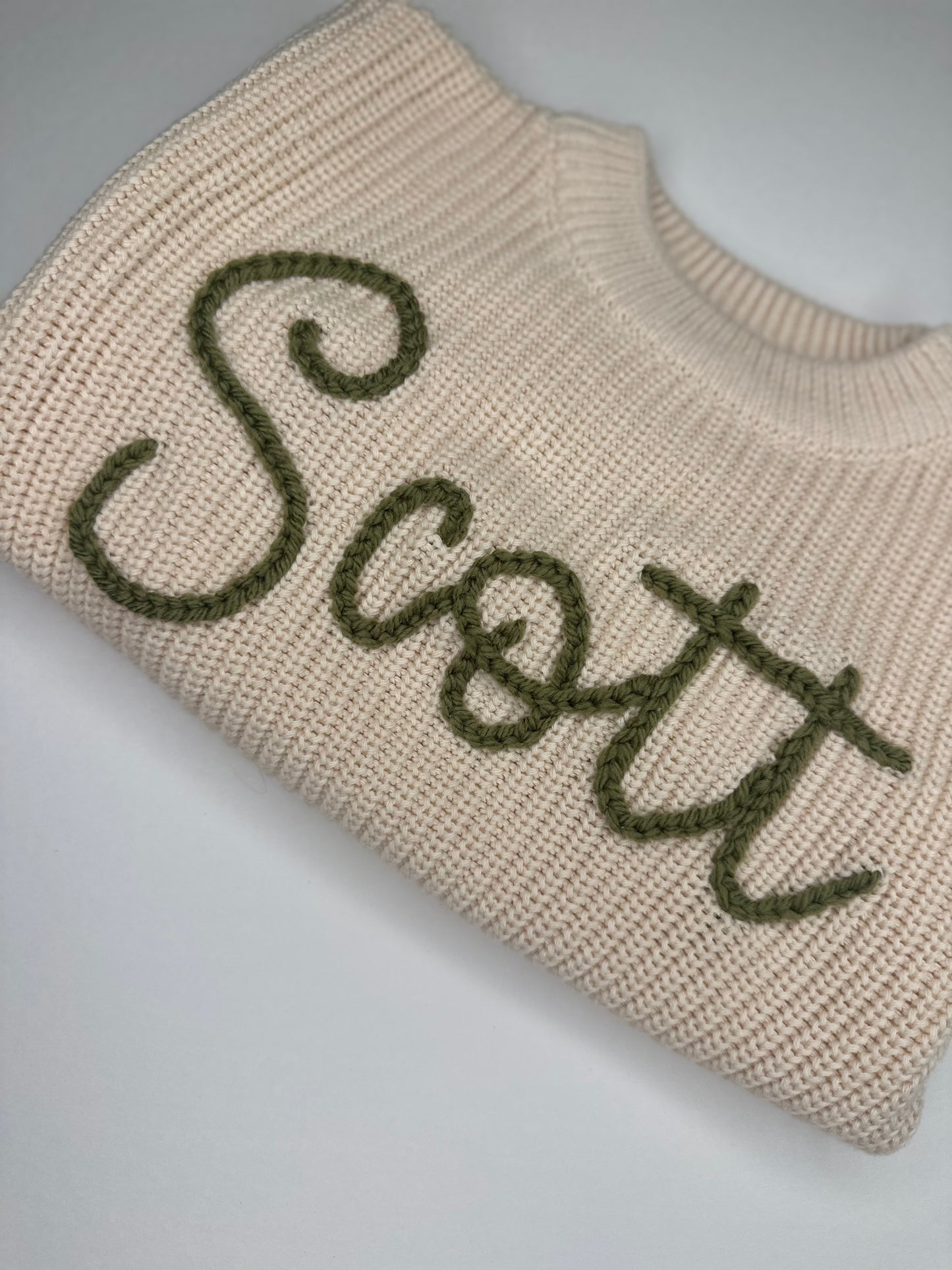 Chunky Knit Jumper -Creamy Beige