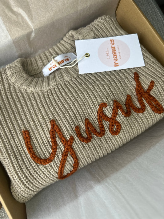 Chunky Knit Jumper Oat