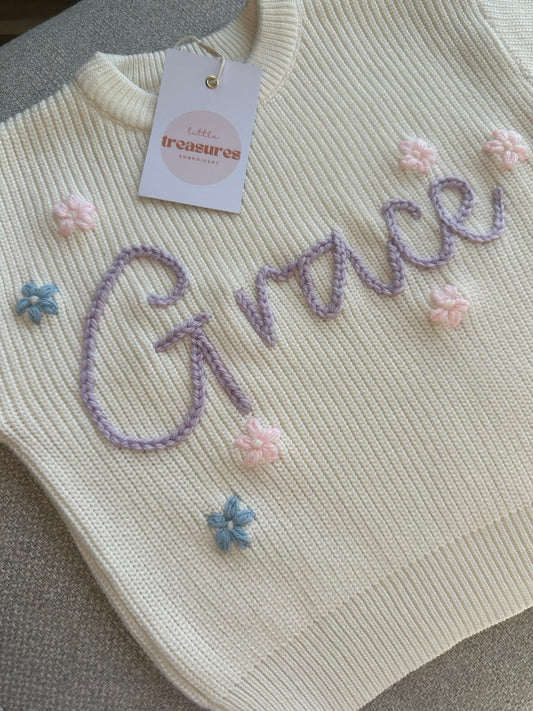 Chunky Knit Jumper White