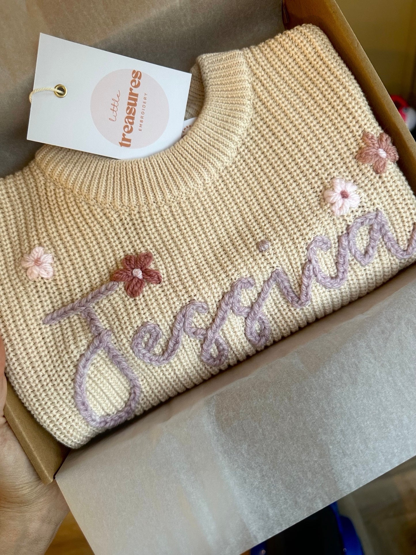 Chunky Knit Jumper -Creamy Beige