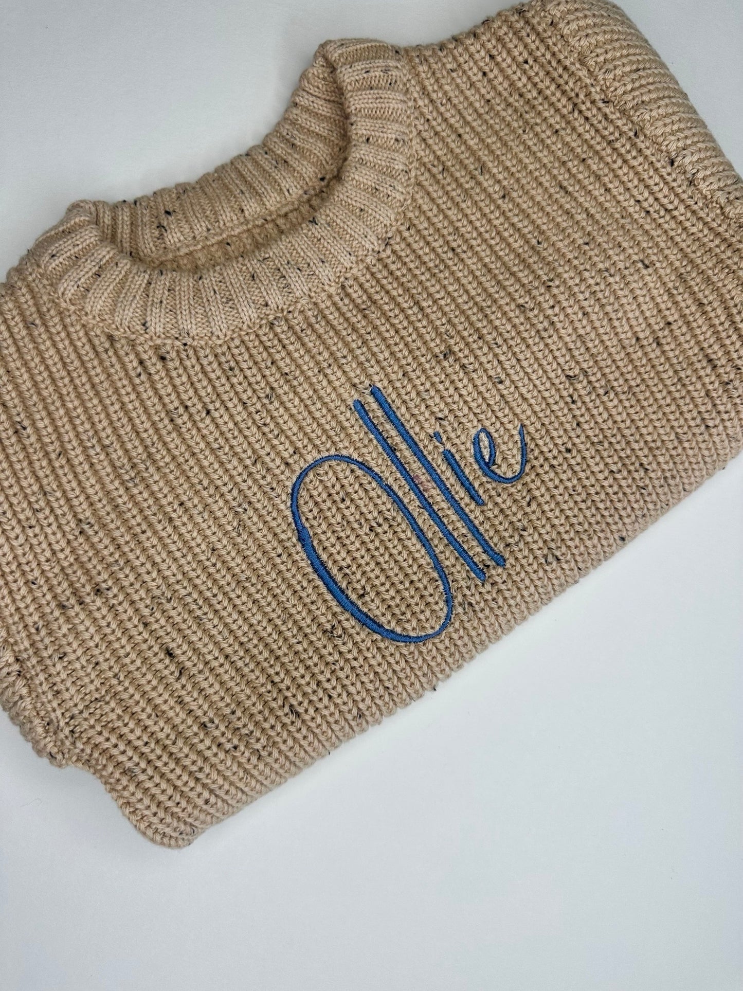 Chunky Knit Jumper - Speckled