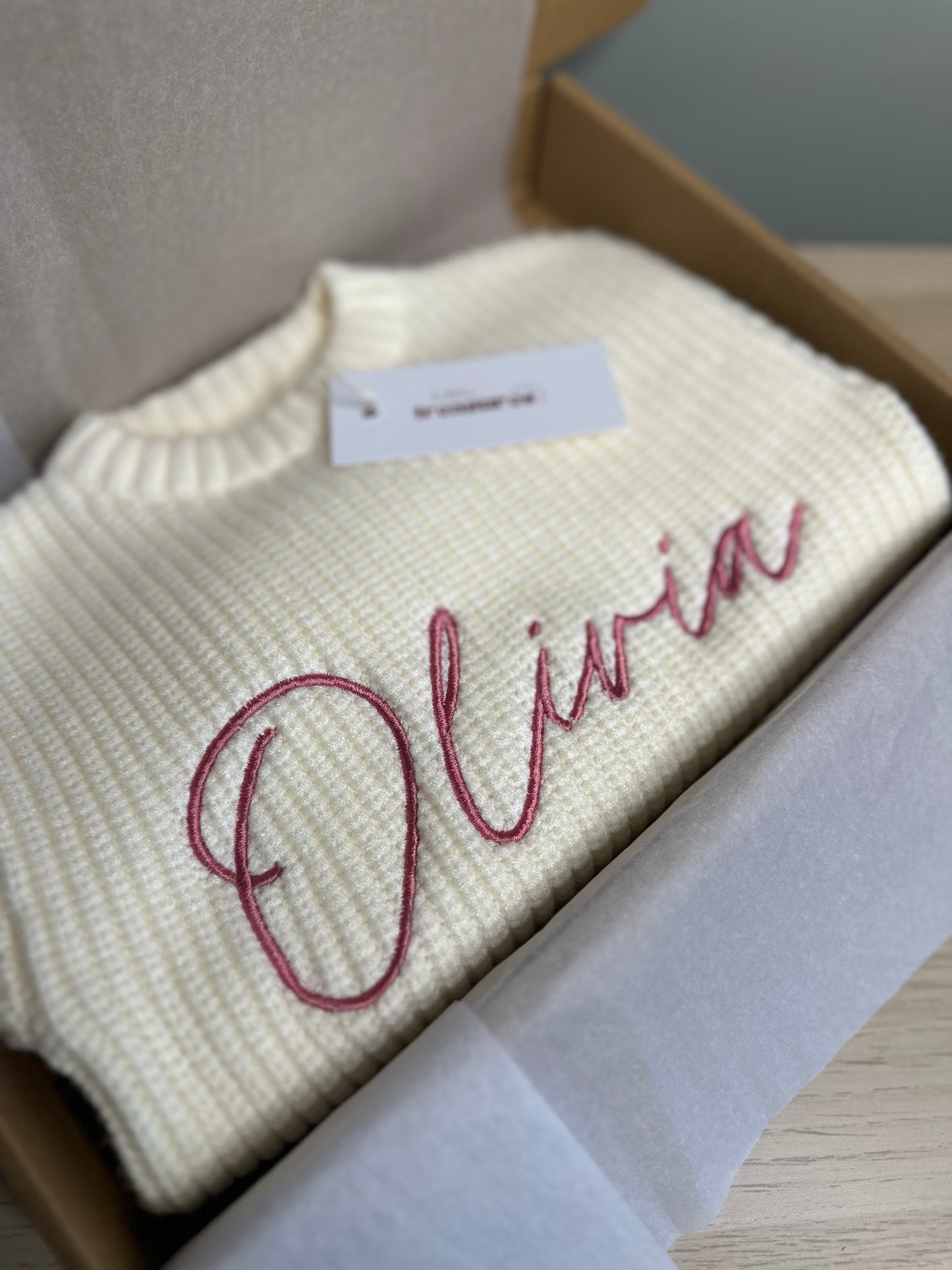 Chunky Knit Jumper - Cream